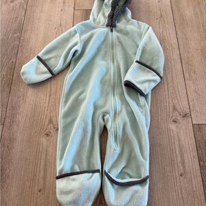 Columbia Mint Green Fleece Baby One-Piece Bodysuit